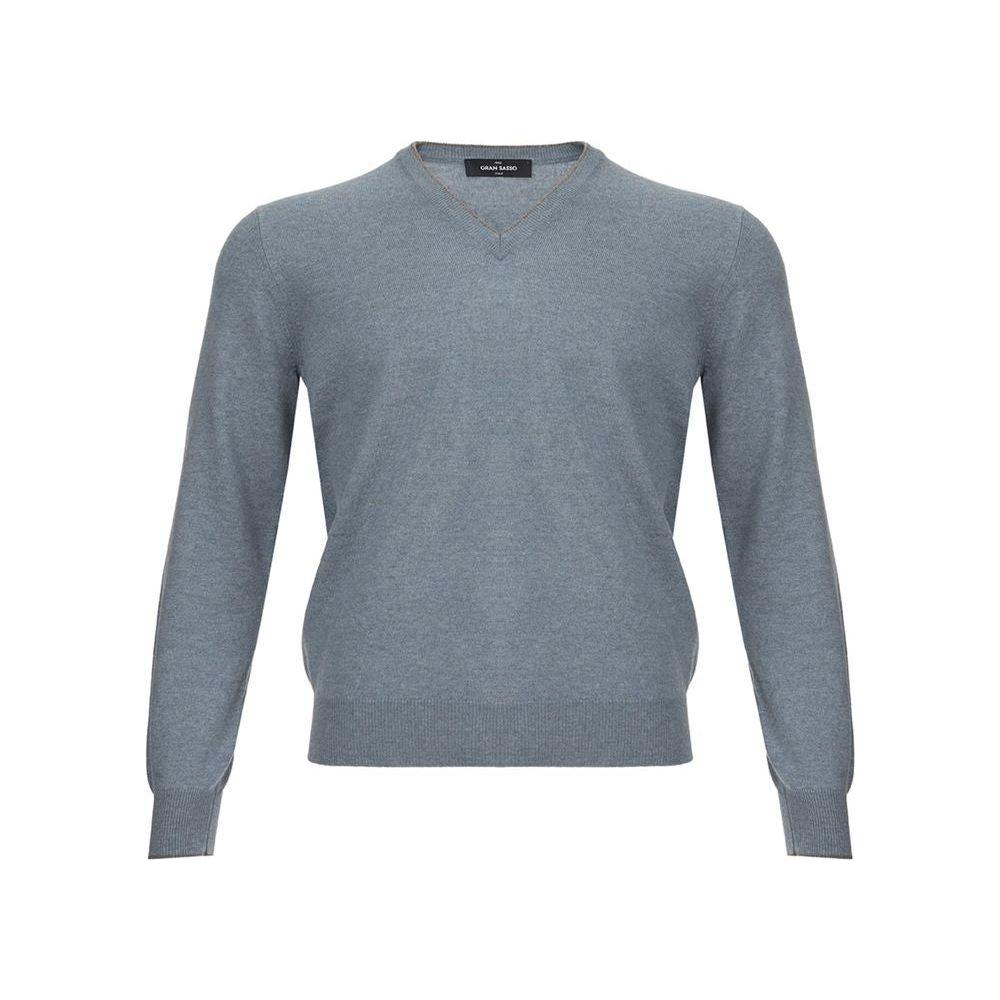 Gran Sasso Elegant Cashmere Sweater in Chic Gray GR-1545662-IT50 | L