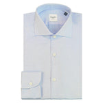 Bagutta Light Blue Cotton Men Shirt
