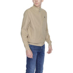 U.S. POLO ASSN. Beige Cotton Jackets & Coat US-13434300309-IT46 | M