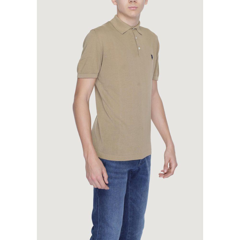 U.S. POLO ASSN. Beige Cotton Sweater US-13435100309-IT48 | L