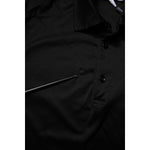Dolce & Gabbana Black Cotton Collared Polo T-shirt TSH86467-48