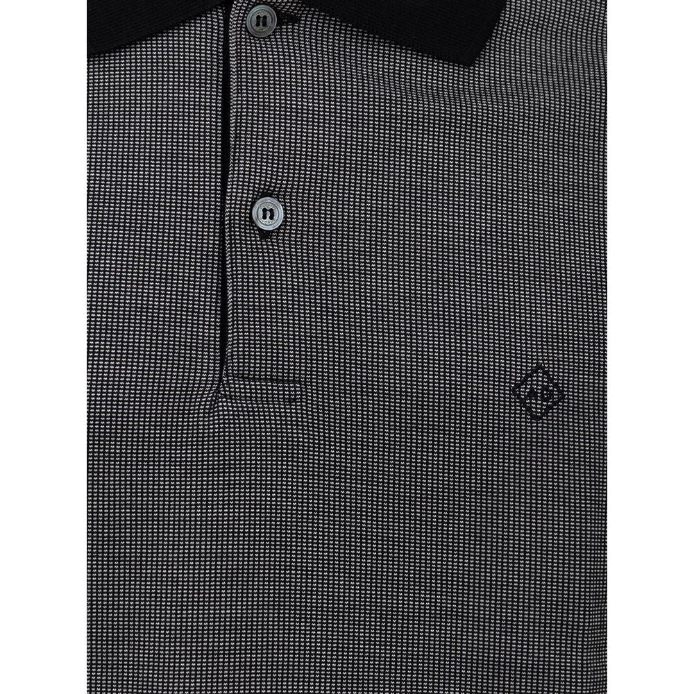 Dunhill Black Cotton Polo Shirt DU-9066676-M