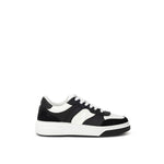 Dsquared² Black And White Leather Sneaker DS-915466620009954-EU39/US6