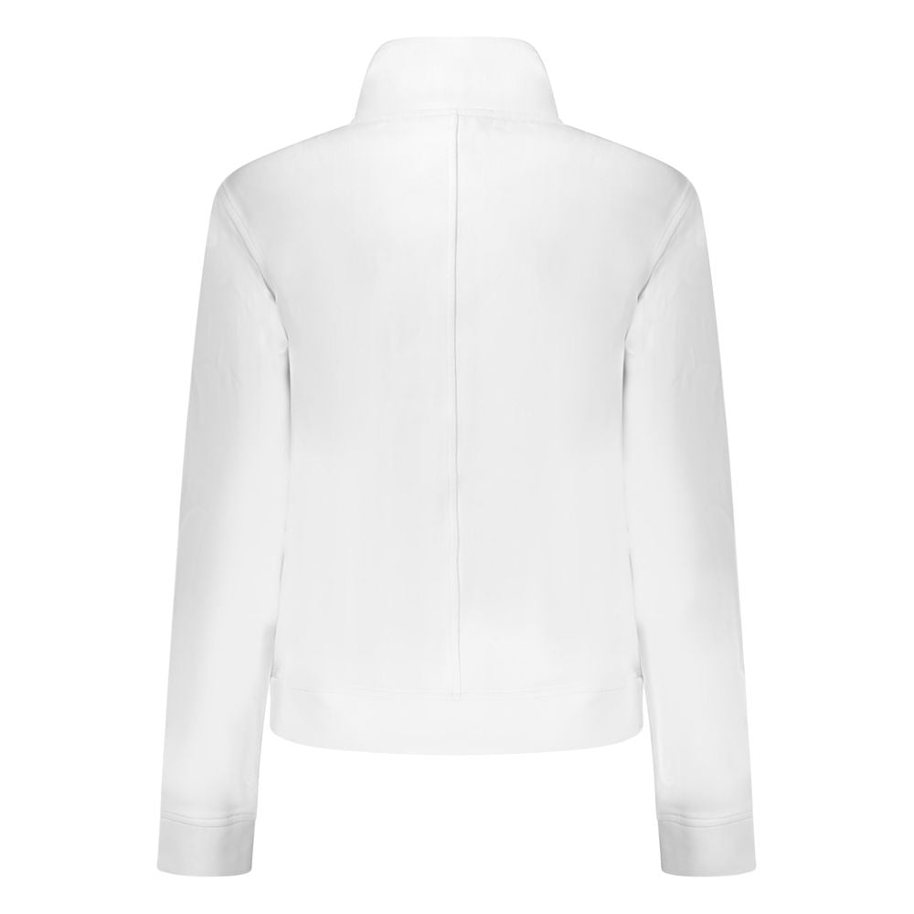 K-WAY White Cotton Women Sweater KW-34403-L