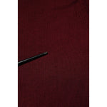 Dolce & Gabbana Burgundy Long Sleeves Turtleneck Slim Sweater