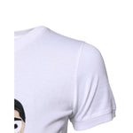 Dolce & Gabbana White Cotton #DGFAMILY Embroidery T-shirt TSH87276-36