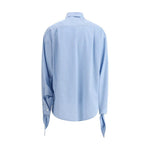 Balenciaga Striped Shirt 1728,2,3,72470364320,Balenciaga,Clothing,Light Blue,New with tags,Shirts - Women - Clothing,Women,Women - Clothing Balenciaga BA-830990TSO253965-2