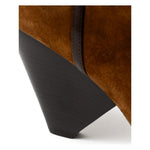 Saint Laurent Brown Suede Leather Boot SA-8774664-EU37/US7