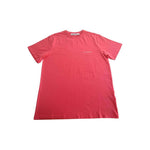 Trussardi Beachwear Red Cotton Men T-Shirt TR-24806-M