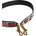 Dolce & Gabbana Multicolor DG AMORE Patch Bag Shoulder Strap WMB497