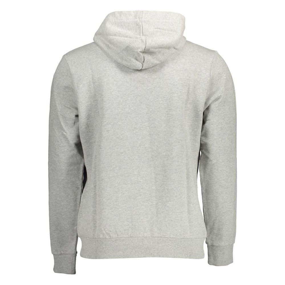 Napapijri Gray Cotton Men Sweater NA-11821-XL