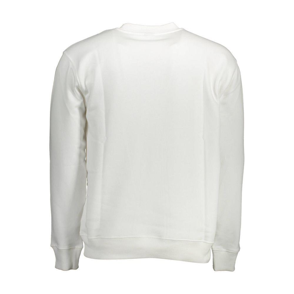 North Sails White Cotton Men Sweater NO-12585-XL