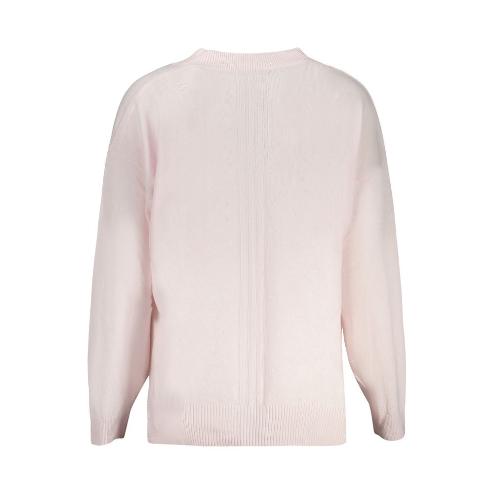 Guess Jeans Pink Acrylic Women Sweater GU-31982-M