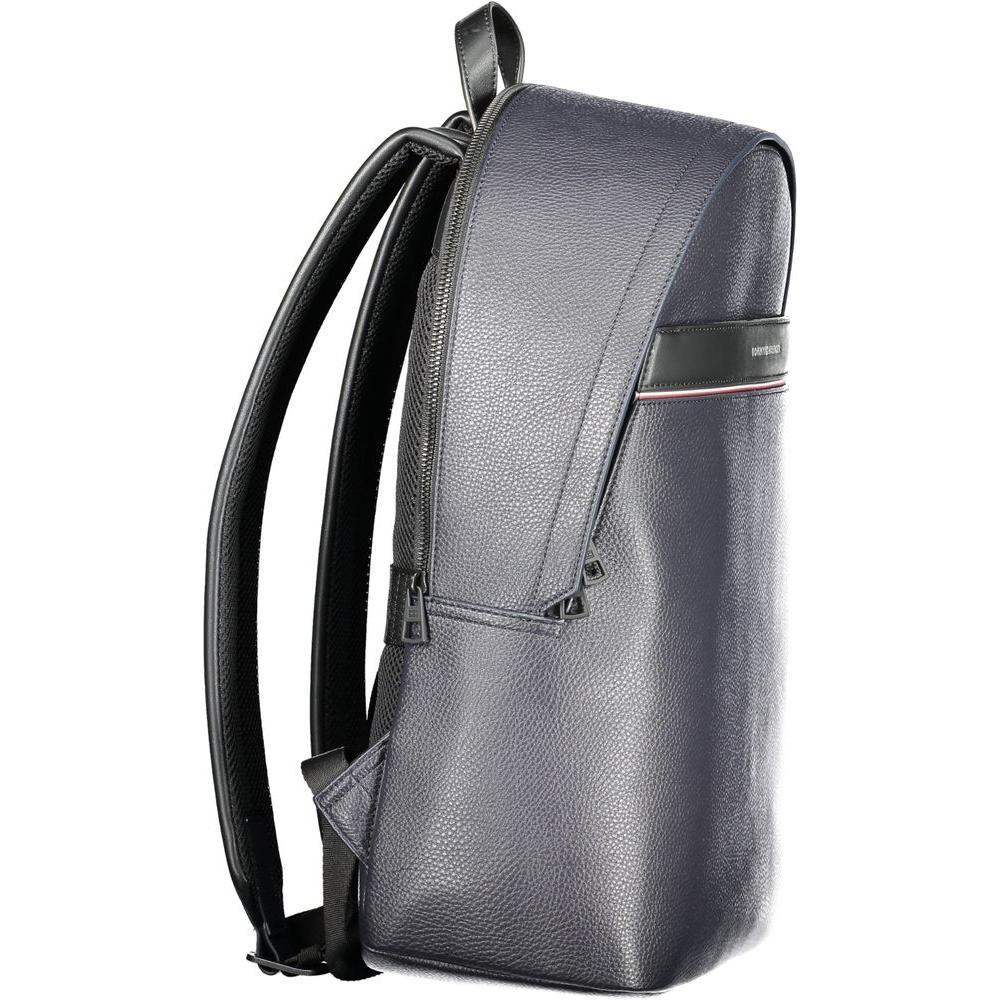 Tommy Hilfiger Blue Polyethylene Men Backpack TO-35282