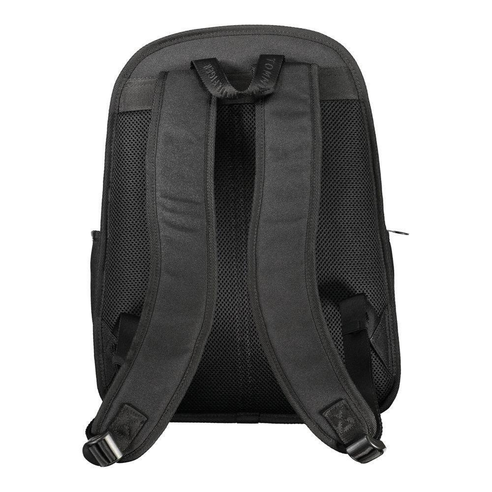 Tommy Hilfiger Black Polyester Backpack TO-32184