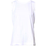 Dolce & Gabbana White Cotton Sleeveless Crew Neck T-shirt TSH878595-36