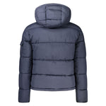 North Sails Blue Polyester Men Jacket NO-32932-XXL