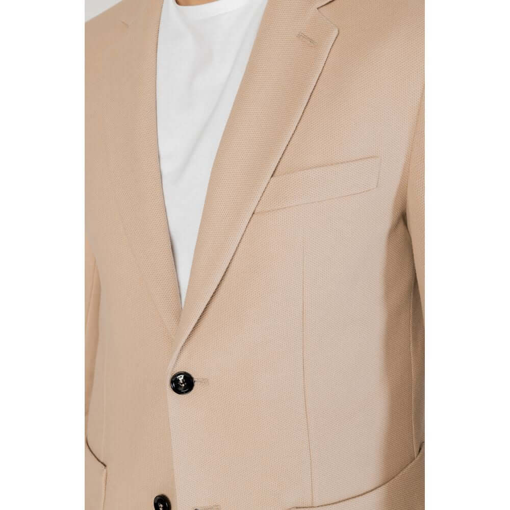 Liu Jo Beige Cotton Blazer LI-13442600127-IT48 | M