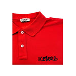 Iceberg Red Cotton Men Polo Shirt IC-24793-S