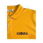 Iceberg Yellow Cotton Men Polo Shirt IC-24789-S