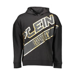 Plein Sport Black Cotton Men Sweater PL-8786-S