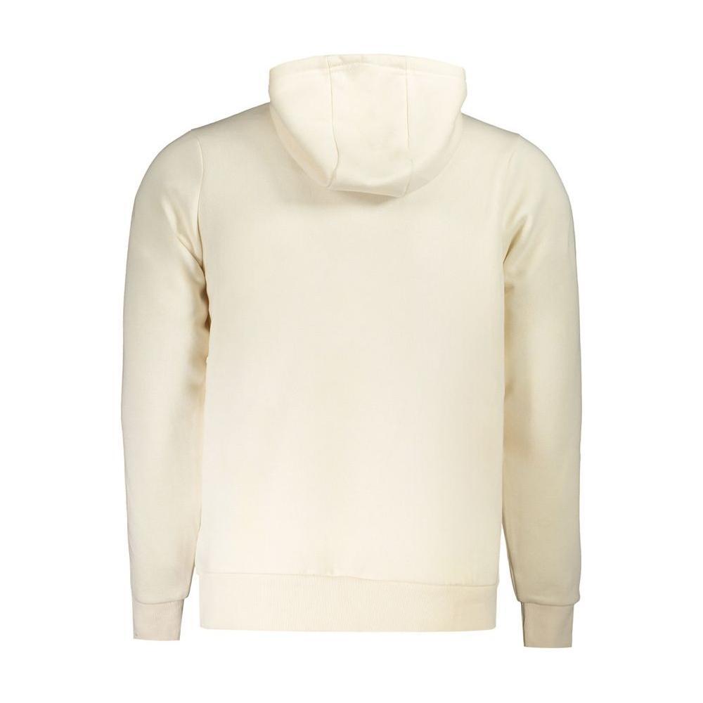 Norway 1963 White Cotton Men Sweater NO-31782-XL
