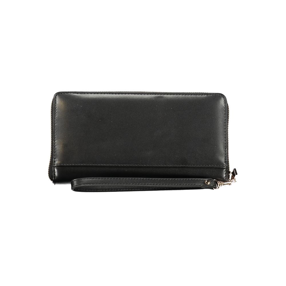 Guess Jeans Black Polyethylene Wallet Guess Jeans Dark Slate Gray