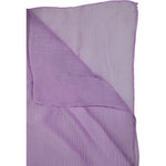 Dolce & Gabbana Dolce & Gabbana Purple Silk Rectangle Wrap Shawl Scarf MS7499