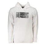 Cavalli Class White Cotton Men Sweater CA-26803-S