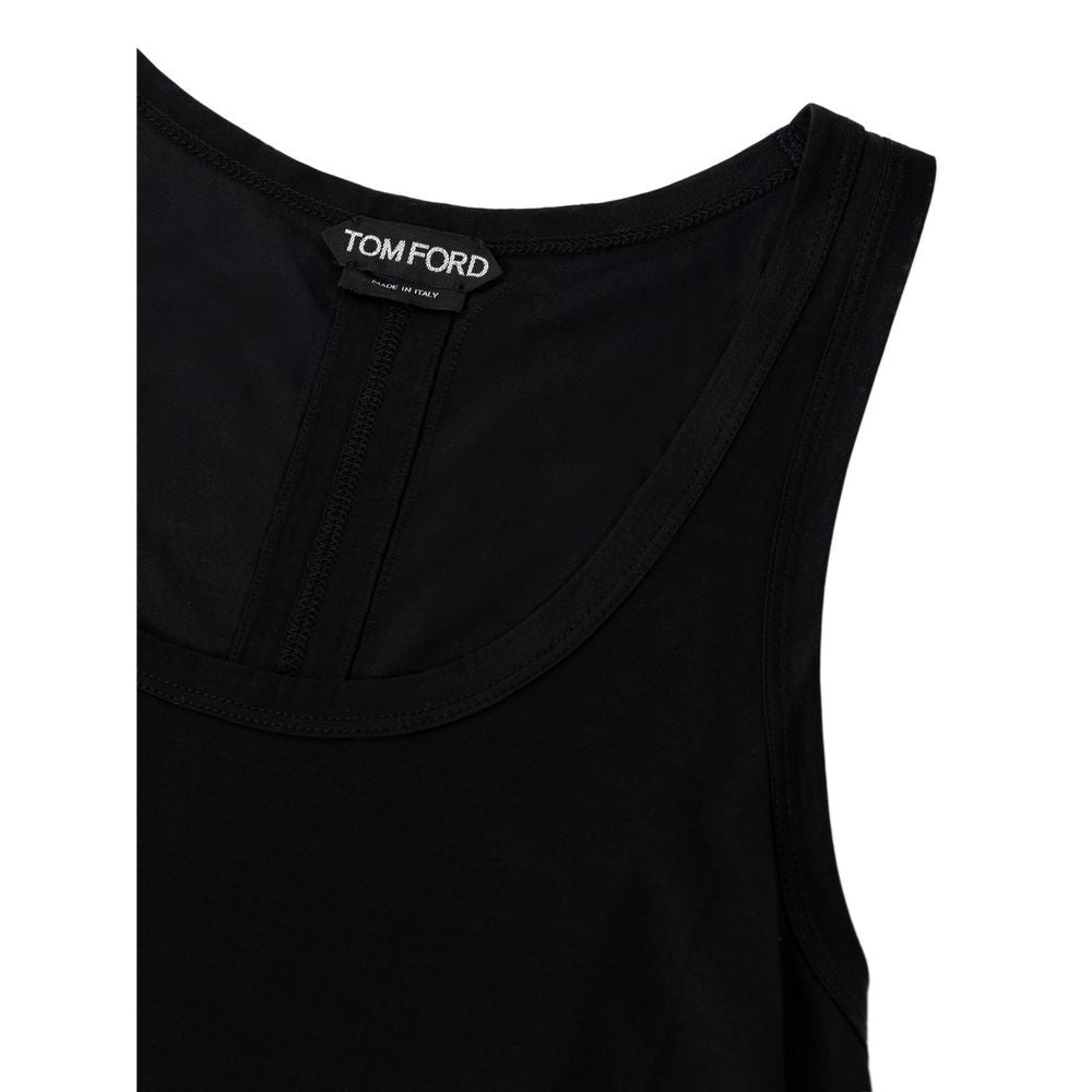 Tom Ford Black Silk Tank Top TO-8628676-36