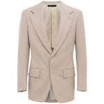 Tom Ford Beige Wool Suit & Blazer TO-8684672-IT46 | S
