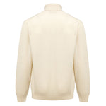 Cruciani White Cashmere Turtleneck CR-8750666-IT54 | XXL