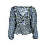 Desigual Blue Polyester Sweater DE-29223-XS