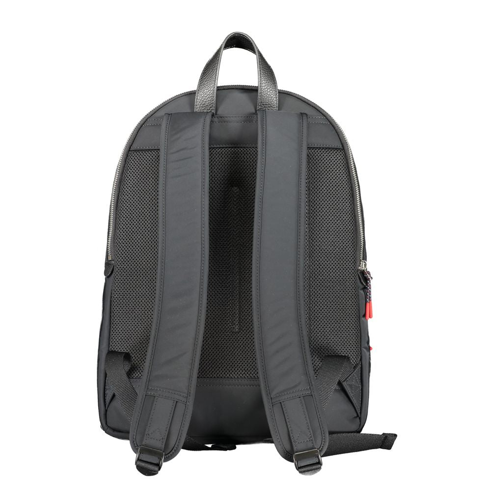 Tommy Hilfiger Black Polyester Backpack TO-31022
