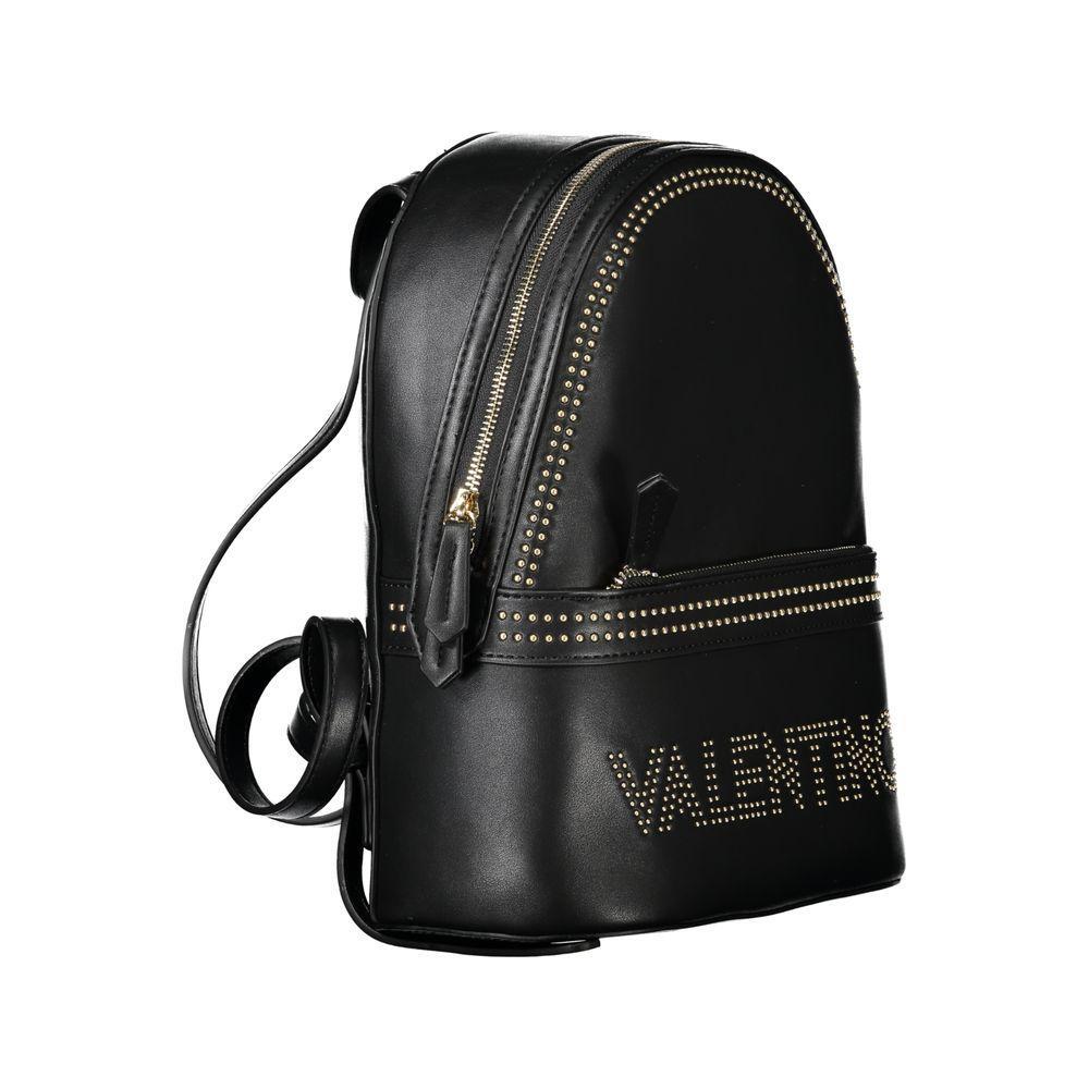 Mario Valentino Black Polyethylene Women Backpack VA-33519