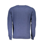 North Sails Blue Polyamide Men Sweater NO-23353-M