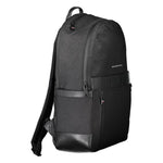 Tommy Hilfiger Black Nylon Men Backpack TO-20396
