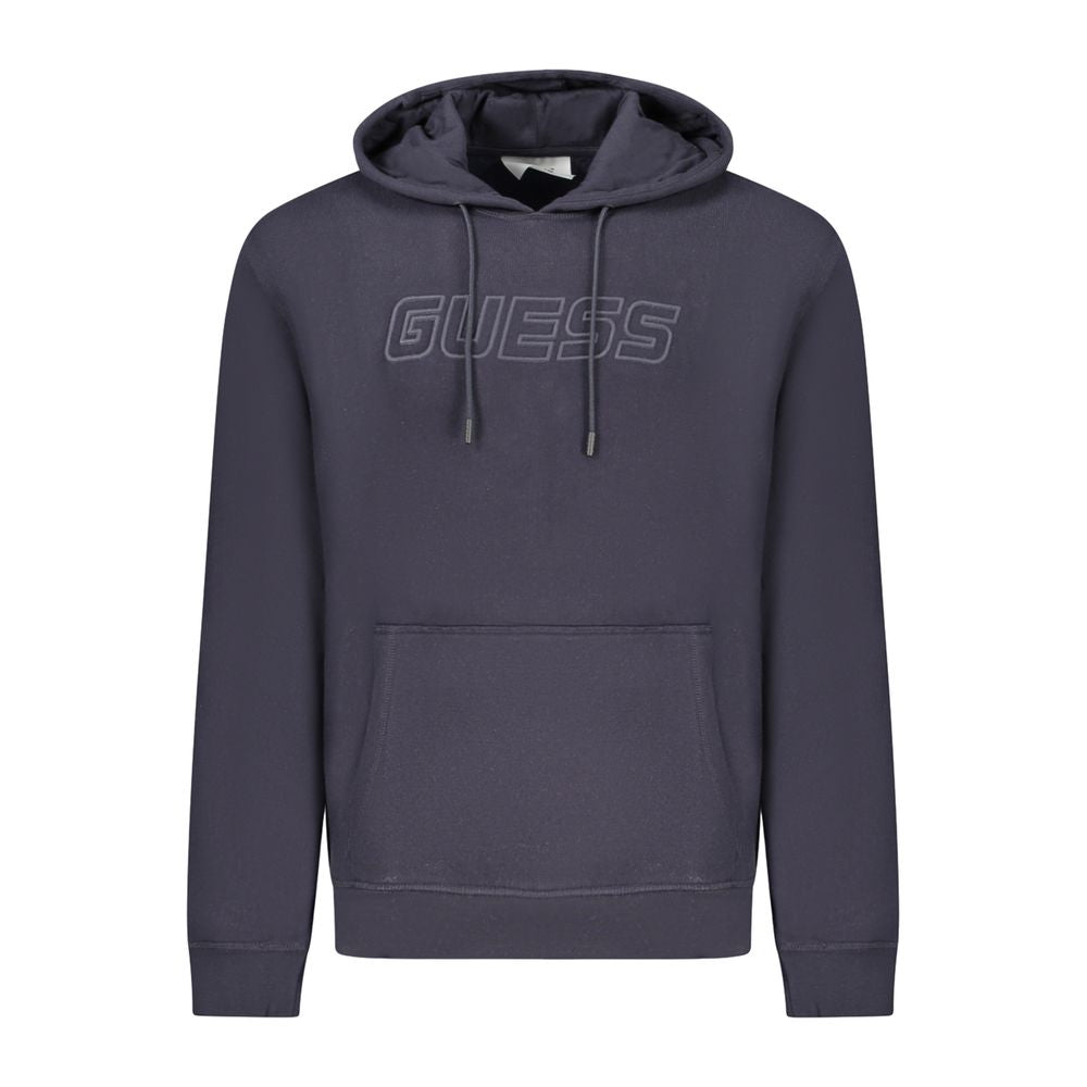 Guess Jeans Blue Cotton Men Sweater GU-35107-XS