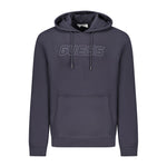 Guess Jeans Blue Cotton Men Sweater GU-35107-XS