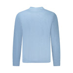 Hugo Boss Light Blue Cotton Men Sweater BO-35293-S