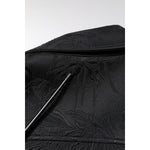 Dolce & Gabbana Black Brocade Cotton Full Zip Biker Jacket JKT4187-50