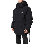 Dolce & Gabbana Black Nylon Full Zip Hooded Parka Jacket JKT41403-52