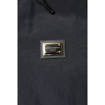 Dolce & Gabbana Black Nylon Full Zip Hooded Parka Jacket JKT41403-52