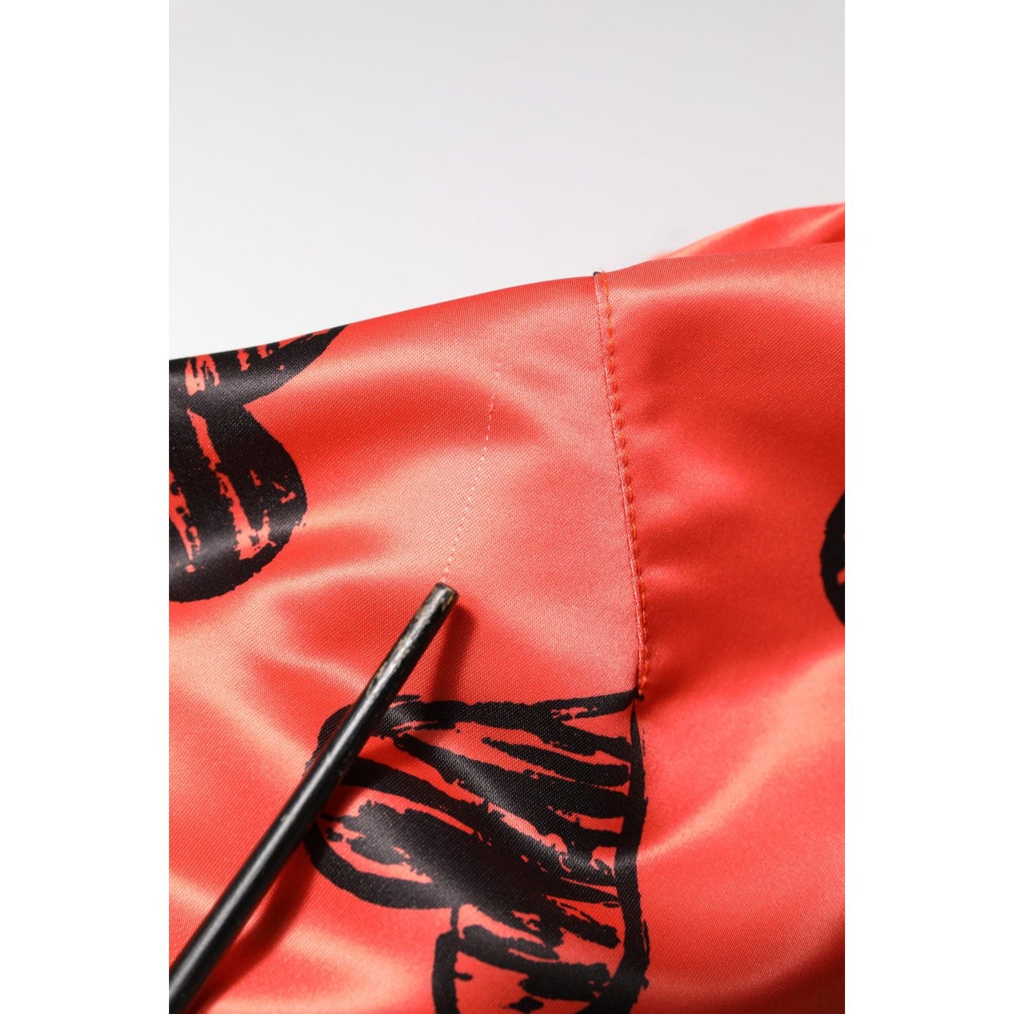 Dolce & Gabbana Orange DG Heart Full Zip Men Bomber Jacket JKT41411-54