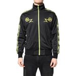 Dolce & Gabbana Black Logo Turtleneck Zip Bomber Jacket JKT41412-44