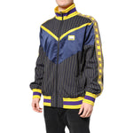 Dolce & Gabbana Black Striped Logo Full Zip Bomber Jacket JKT41413-52