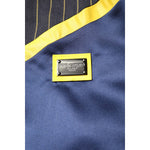 Dolce & Gabbana Black Striped Logo Full Zip Bomber Jacket JKT41413-52