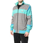 Dolce & Gabbana Multicolor Plaid Full Zip Windbreaker Jacket JKT41414-50