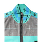 Dolce & Gabbana Multicolor Plaid Full Zip Windbreaker Jacket JKT41414-50