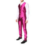 Dolce & Gabbana Pink SICILIA Double Breasted 3 Piece Suit KOS2224-46